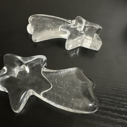 Vintage Pressed Glass Star Burst Candle Holders Alter Candles Star Burst - Picture 4 of 15