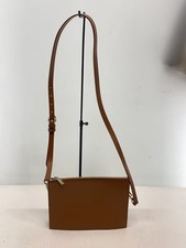 MB High-End Leather Shoulder Bag Leather Brown from Japan