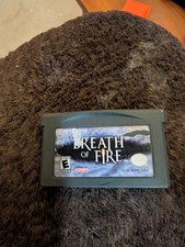 *Authentic* Breath of Fire Nintendo Game Boy Advance GBA 2001 Cartridge Only