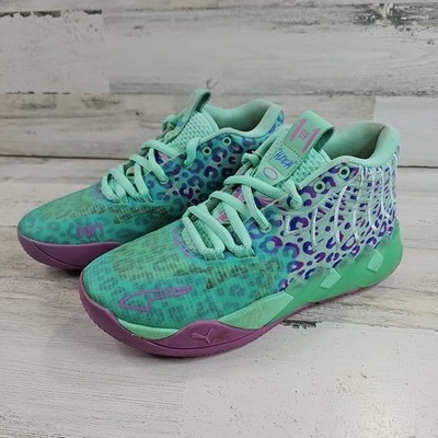Puma Lamelo Ball MB.01 Alien Safari Shoes Mens 5.5 UK 4.5 Basketball