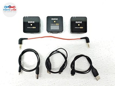 RØDE Rode Wireless Go II Dual Channel Wireless Microphone Audio System Pod Cast