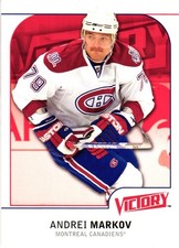 2009-10 Upper Deck Victory Andrei Markov Montreal Canadiens #105