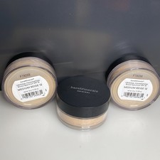 3x bareMinerals Original Powder Foundation SPF 15 8g. 12 Medium Beige