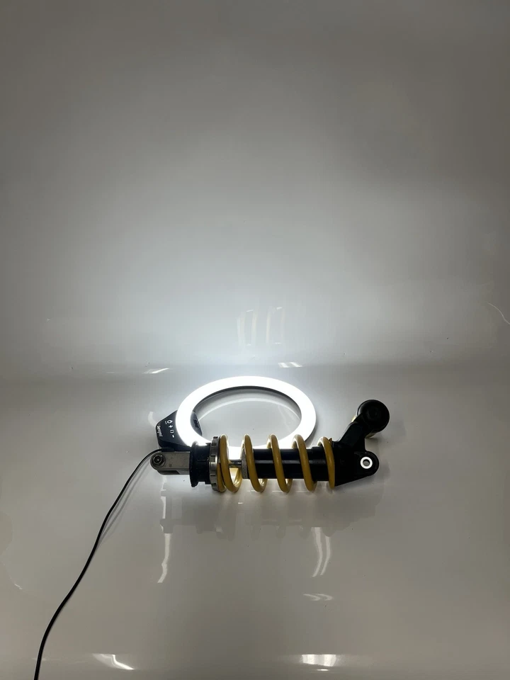 Honda CBR600RR 2005 2006 OEM amortiguador trasero CBR 600 RR resorte amarillo Foto 3 de 4