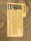 Vintage 1982 GI Joe Clutch V1 Vamp Driver File Card Nice