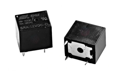 2 x RELAIS SRA-12VDC-CL 12V DC 20A SONGLE