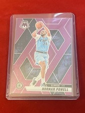 2023-24 Panini Mosaic - Norman Powell #138 Fast Break Purple Mosaic Prizm /50