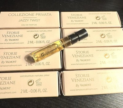 8 X VALMONT Jazzy Twist Eau De Parfum Spray Sample Size 16ml Total   
