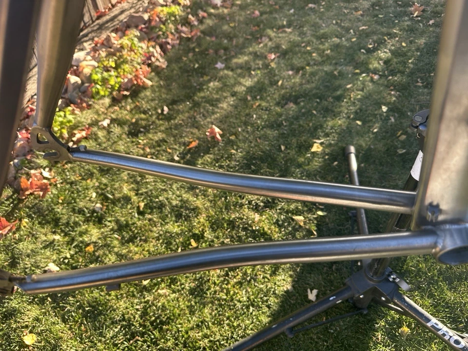 Titanium 51cm Quintana Roo Aero TT/Tri Frameset Carbon fork 130 Horizontal 650c - Image 4 of 4