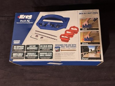 Kreg KJDECKSYS20 Deck Jig Kit - Blue