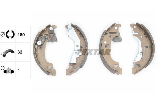 Textar Bremsbackensatz 91054300 Passend FüR Fiat Zastava-image