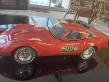 VINTAGE Jim Beam 1978 Red Corvette Decanter EMPTY with Box