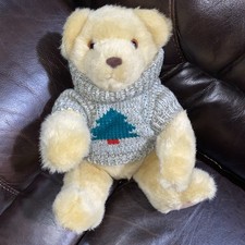 Vintage Hallmark Christmas Teddy Bear NWOT