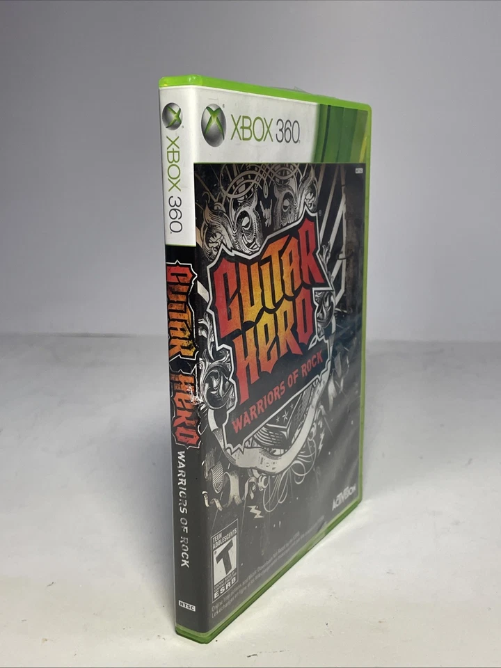 Guitar Hero: Warriors of Rock (Xbox 360) COMPLETO LEER arte dañado Foto 2 de 4