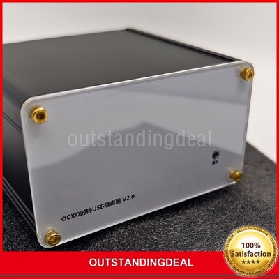 OCXO 1-IN 2-OUT USB Digital Audio Isolator Built-in Low Phase Noise OCXO ot25 @z