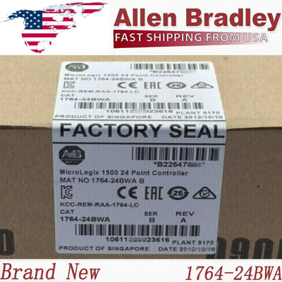 New AB 1764-24BWA MicroLogix1500 24 Point Controller Free Shipping PLC 1PC US
