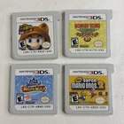 Nintendo 3DS DS 4 Game Bundle - Super Mario Bros 2 3d Land Disney Donkey Kong