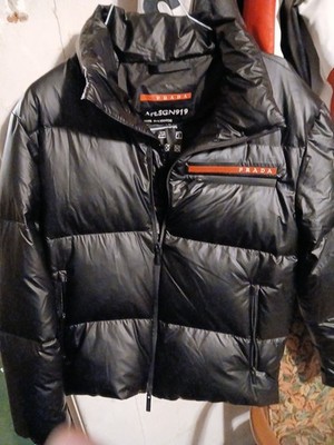Black Prada size Mediun SGN 919 Coat | eBay
