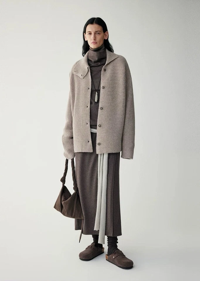 РЯД женщин водолазка шерсти осень зима вязаный свитер - Изображение 4 из 4