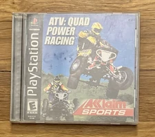 ATV: Quad Power Racing (Sony PlayStation 1, 2000). CIB. Tested