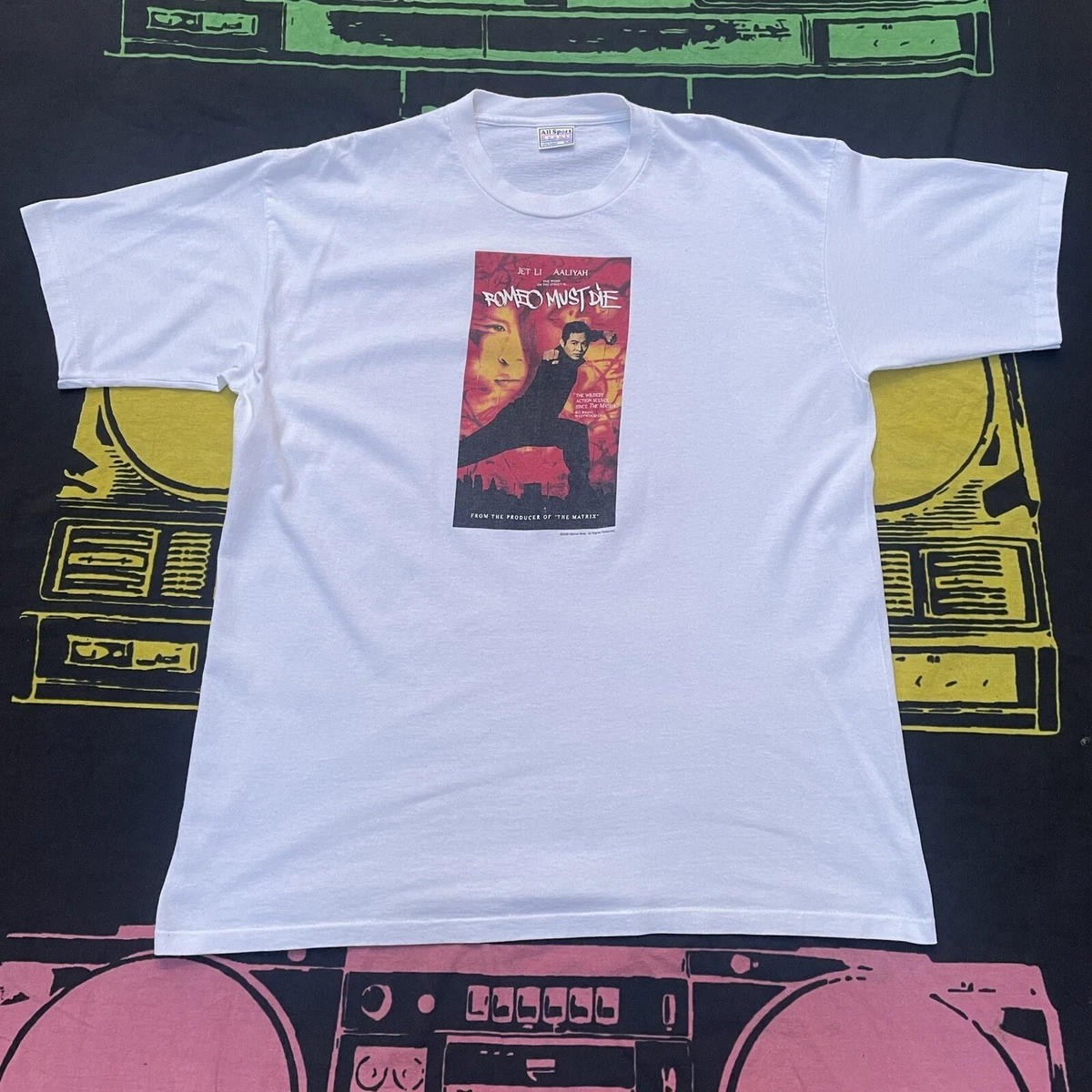 オンラインストア限定 Romeo Must Die Movie Soundtrack Tee Tシャツ blog.knak.jp