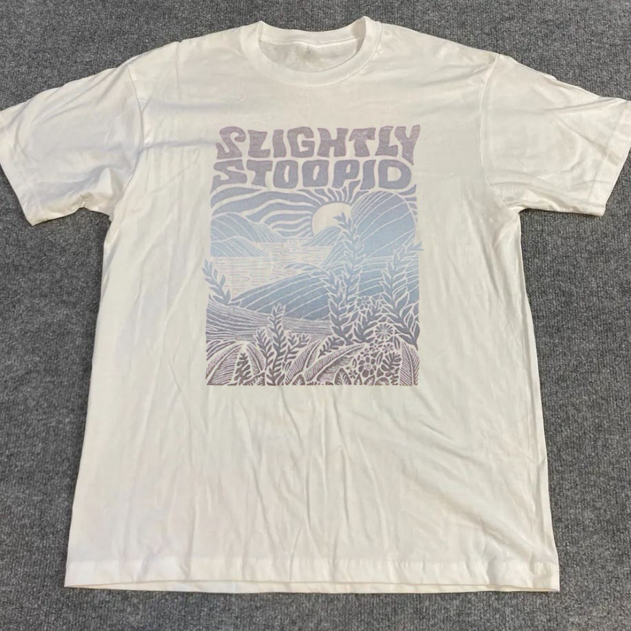 Band Slightly Stoopid Rock Tour Concert Unisex 100% Cotton T-Shirt BT115