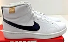 NIKE Men's Court Royale 2 Mid #CQ9179 100 - White / Black   NWD Free Shipping