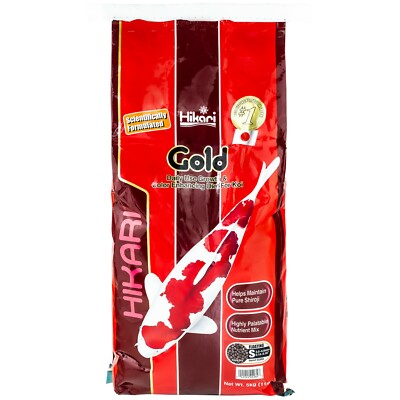 HIKARI GOLD SMALL PELLET 5KG Koifutter Fischfutter S Pellet Teichfutter Koi