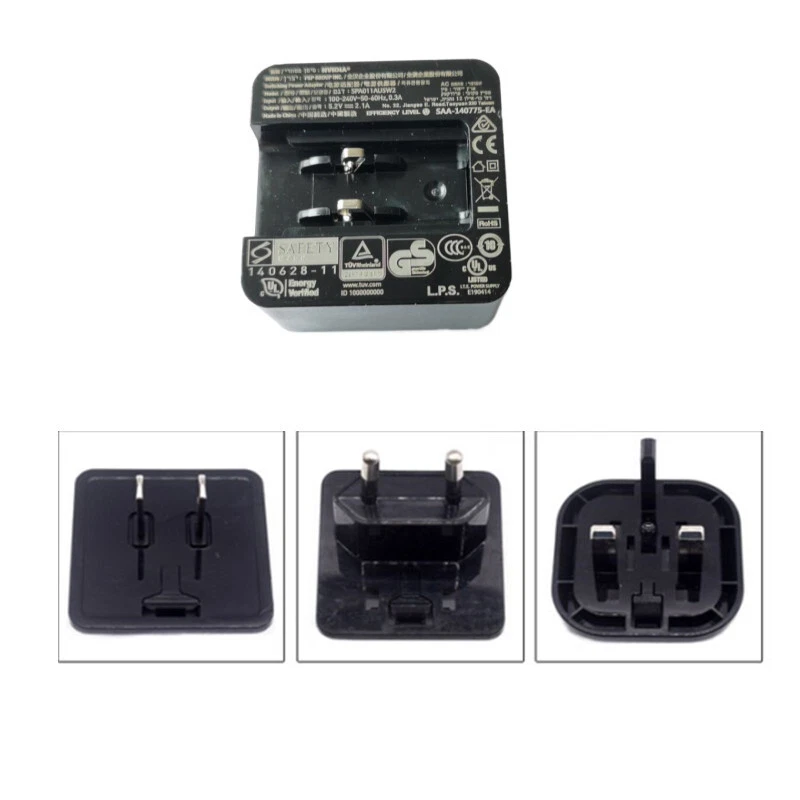 5,2 V 2,1 A Schild tragbar P2450 USB Wand Ladegerät Netzteil AC Adapter
