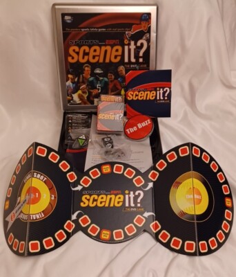 ESPN Sports Scene It? NFL DVD Game Sports Trivia Challenge GAME BNIB Fun Toy