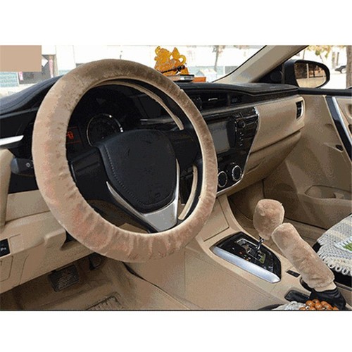 Interior Position Gear Car Steering Wheel Cover Car Accessories Winter Universal - Picture 21 of 23