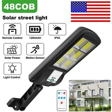 990000LM LED Solar Motion Sensor Light Garden Outdoor Street Wall Lamp A+++