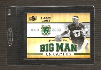 2010 Lebron James Greats of the Game Big Man on Campus St. Vincent Cavaliers  A6