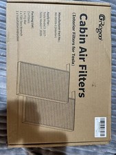 RAGOO Cabin Air Filters Interior For Tesla Model 3 2017- Model Y-2020-