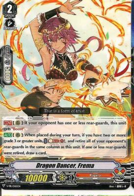 4x Dragon Dancer, Frema V-PR/0165EN Cardfight TCG Promo Mint Playset