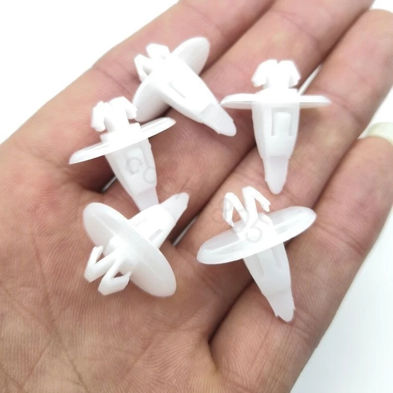 10 clips de sujeción para moldura de ala de arco de rueda acampanada para guardabarros de coche para Toyota Prado 3000 Foto 4 de 4