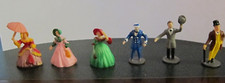 D&D DnD lot of 6 28mm miniatures Titanic Captain Edward Smith Edwardian costumes