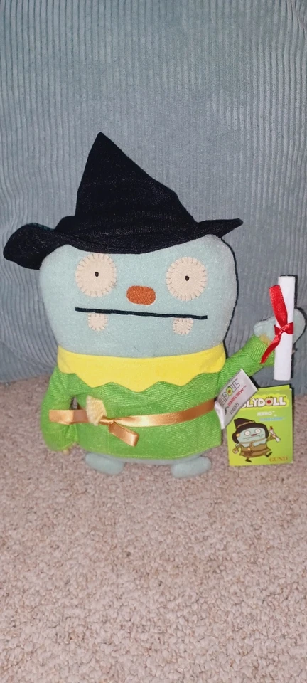 NEW Gund Uglydoll Wizard of Oz Jeero Scarecrow Plush Stuffed Animal Toy - Image 2 of 4