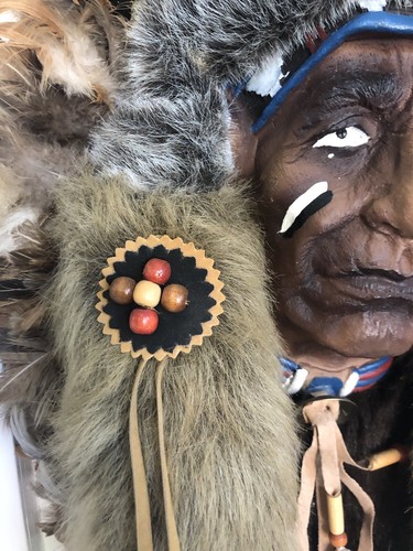 Native American Vintage Mask - Picture 2 of 5
