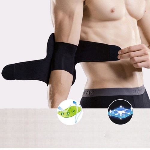 Golfers Strap Arm Sleeve Pad Elbow Protection Elbow Support Elbow Pads - Picture 9 of 15
