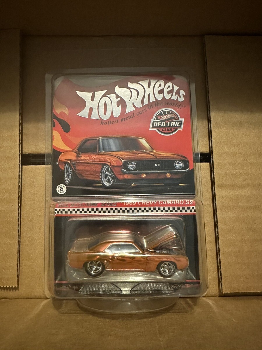 Hot Wheels 1969 Chevy Camaro SS Diecast Vehicle - Orange (HGK83