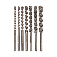 7 Piece Carbide Tipped BIT, Masonry Drill Bit Set, SDS Max!!!
