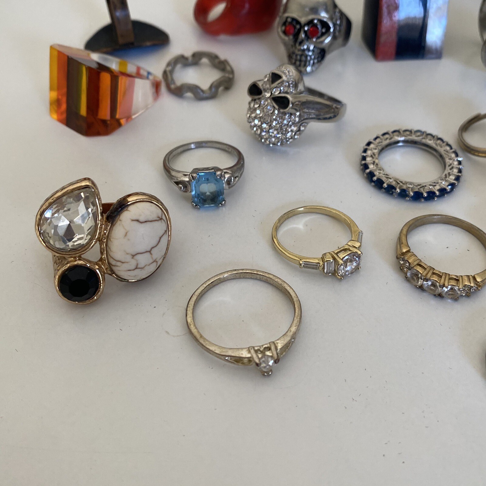 Bulk Lot Costume Jewellery Fashion Rings eBay