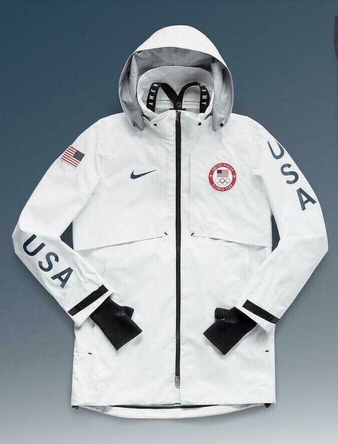 2018 Nike Nikelab Olympic Team USA Gore-Tex Jacket Size M 2018 Nike Nikelab Olympic Team USA Gore-Tex Jacket Size M