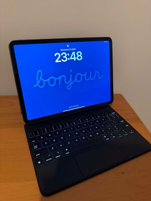 APPLE iPad Pro 11'' 128GB Grau (2022) + Magic Keyboard | Top Zustand |