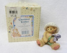 1996 Cherished Teddies IRIS "YOU'RE THE IRIS OF MY EYE" 202908 Enesco w/Box