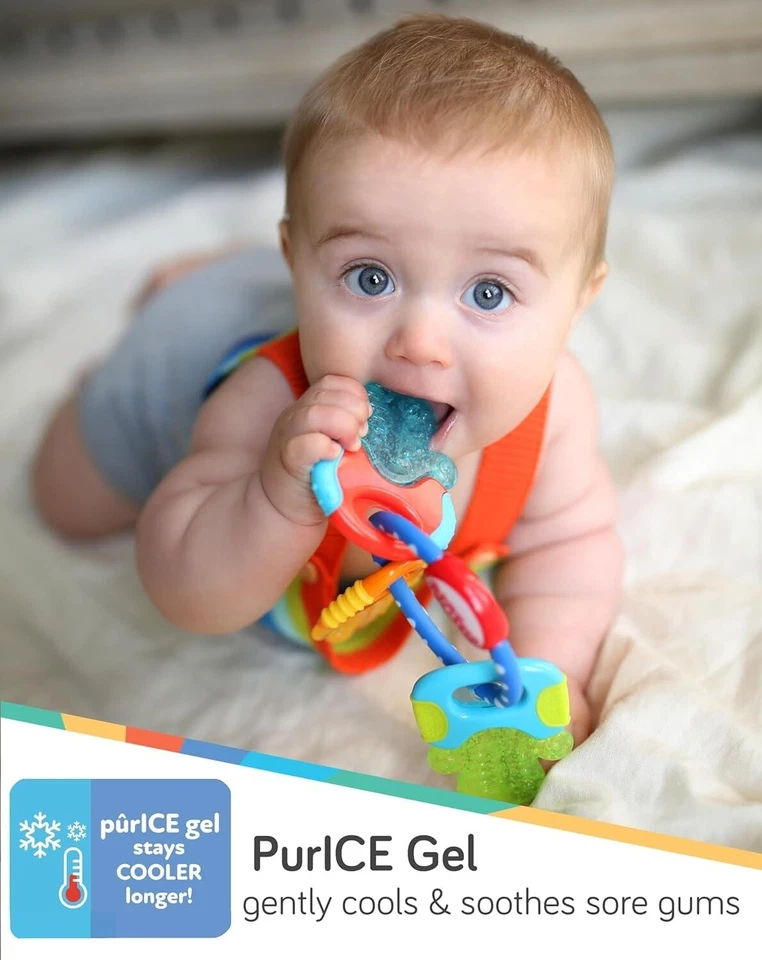Nuby Ice Gel Teether Keys - Image 2 of 4