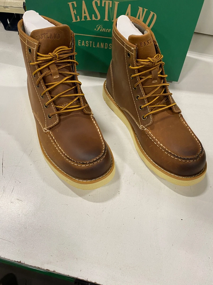 Eastland Lumber Up Lace Up Mens Brown Casual Boots 7241 07 eBay