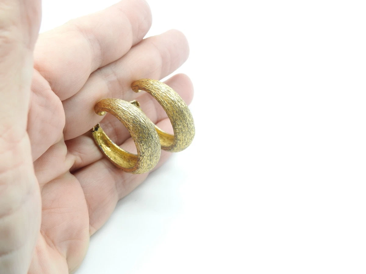 Old hoop shop earrings