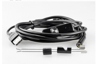 Endoscope 7mm Inspection Camera For Android PC Laptop Borescope Waterproof 6 LED